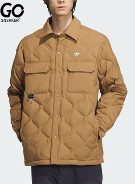 Adidas/阿迪达斯正品三叶草男士宽松保暖运动羽绒服JD3748