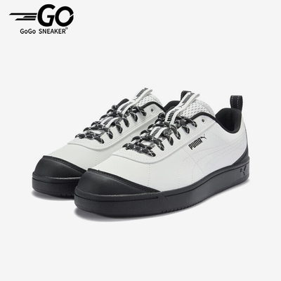 Puma/彪马正品Grounded新款男女白黑色街头经典休闲板鞋408705-01