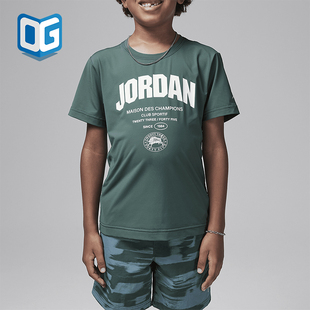 Nike/耐克正品Jordan Des Champions小童圆领休闲T恤HQ7509-366