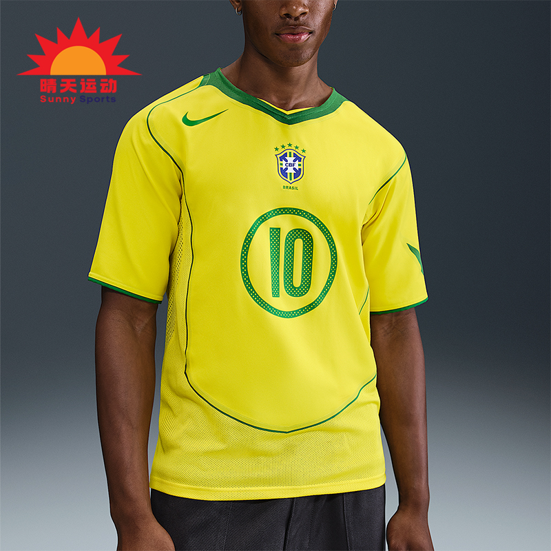 Nike/耐克正品2025夏季款男士复古足球透气运动短袖IF2941-731