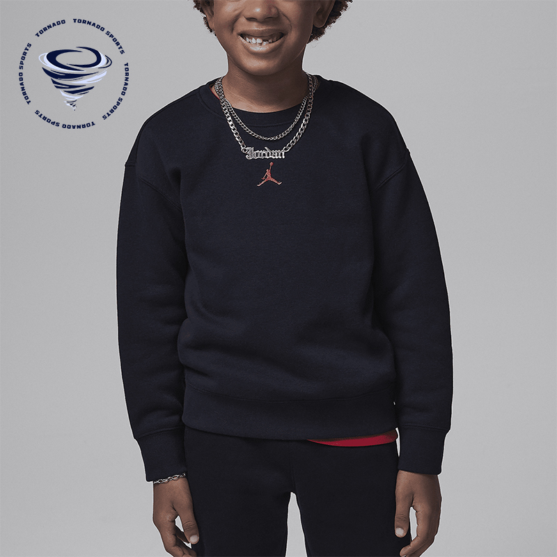 耐克小童加绒圆领卫衣