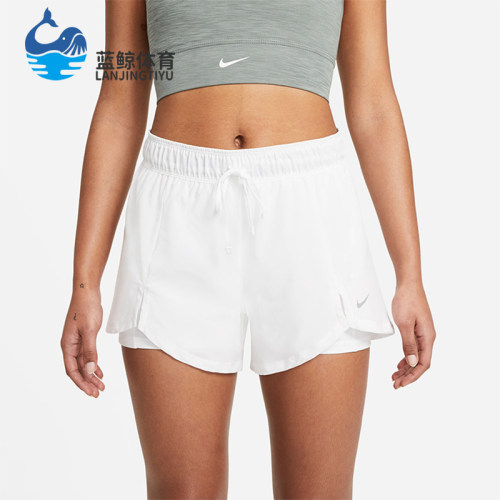 Nike/耐克正品2025女士透气二合一工装梭织跑步短裤DA0454-100