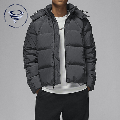 耐克男士保暖宽松休闲连帽羽绒服