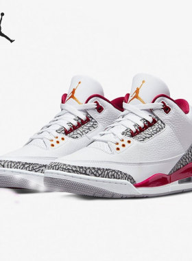 Nike/耐克官方正品AIR JORDAN 3 AJ3复刻男子篮球鞋 CT8532-126
