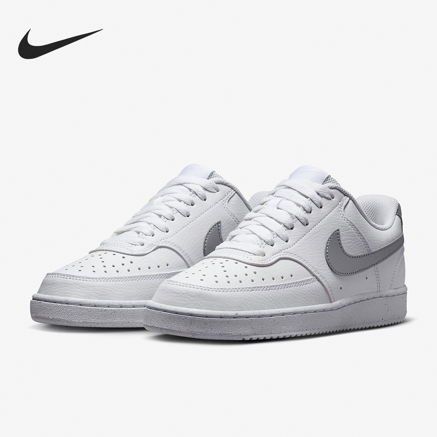 Nike/耐克官方正品COURT VISION女士空军一号低帮板鞋DH3158-108