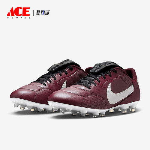Nike/耐克正品Premier 3男士低帮系带减震经典足球鞋HM0265-602