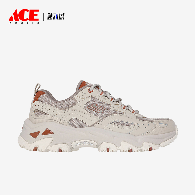 Skechers/斯凯奇正品秋冬新款女士低帮透气休闲拼接户外鞋