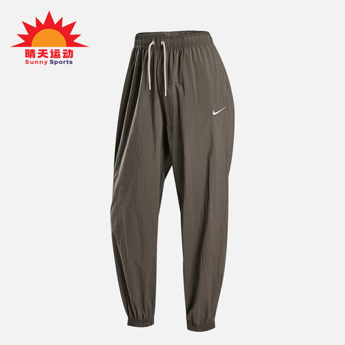 Nike/耐克正品OVERSIZE女士休闲轻薄运动经典梭织长裤IH0827-126