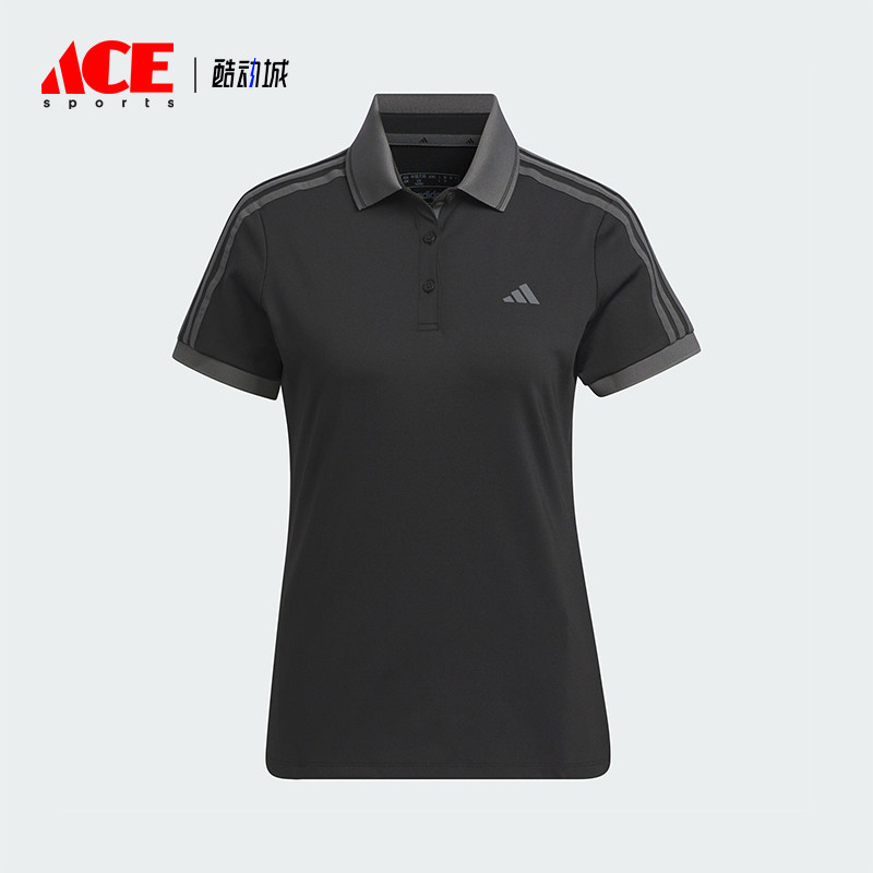 阿迪达斯女士透气POLO衫