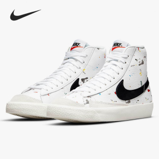 耐克正品 DJ2618 2021新款 运动休闲鞋 100 大童高帮涂鸦滑板鞋 Nike