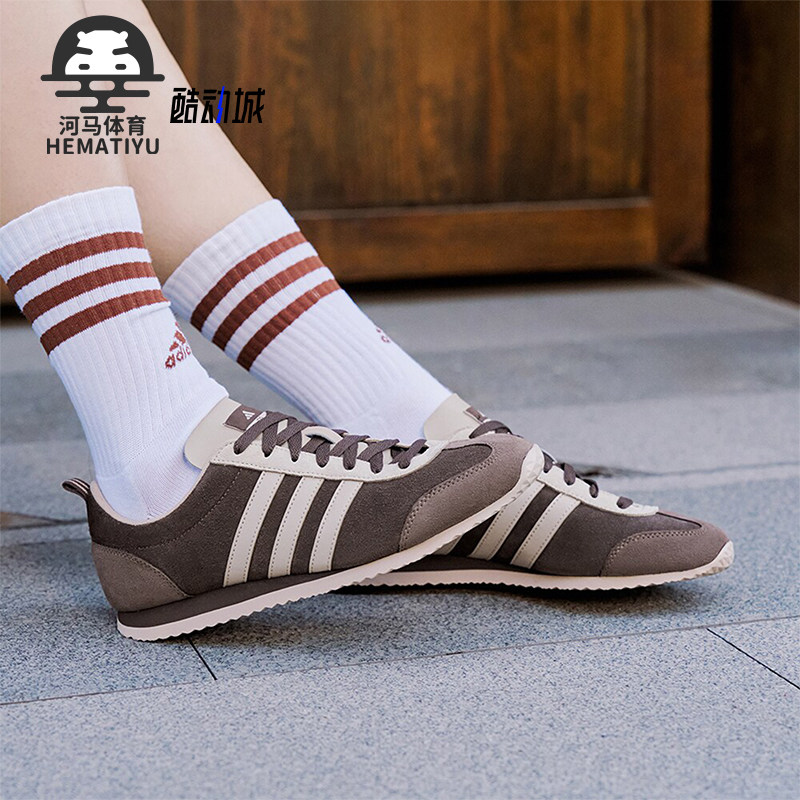 阿迪达斯男女防滑运动休闲鞋