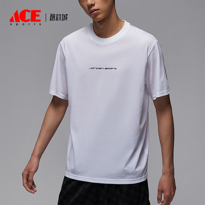 Nike/耐克正品Jordan男士圆领简约运动亲肤透气短袖IB6762-100