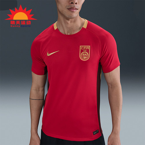 Nike/耐克正品Dri-FIT男士运动足球训练透气经典球衣FZ9018-687
