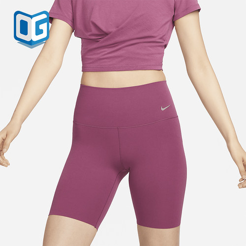 Nike/耐克正品夏季新款女士跑步训练针织休闲短裤DQ6004-653