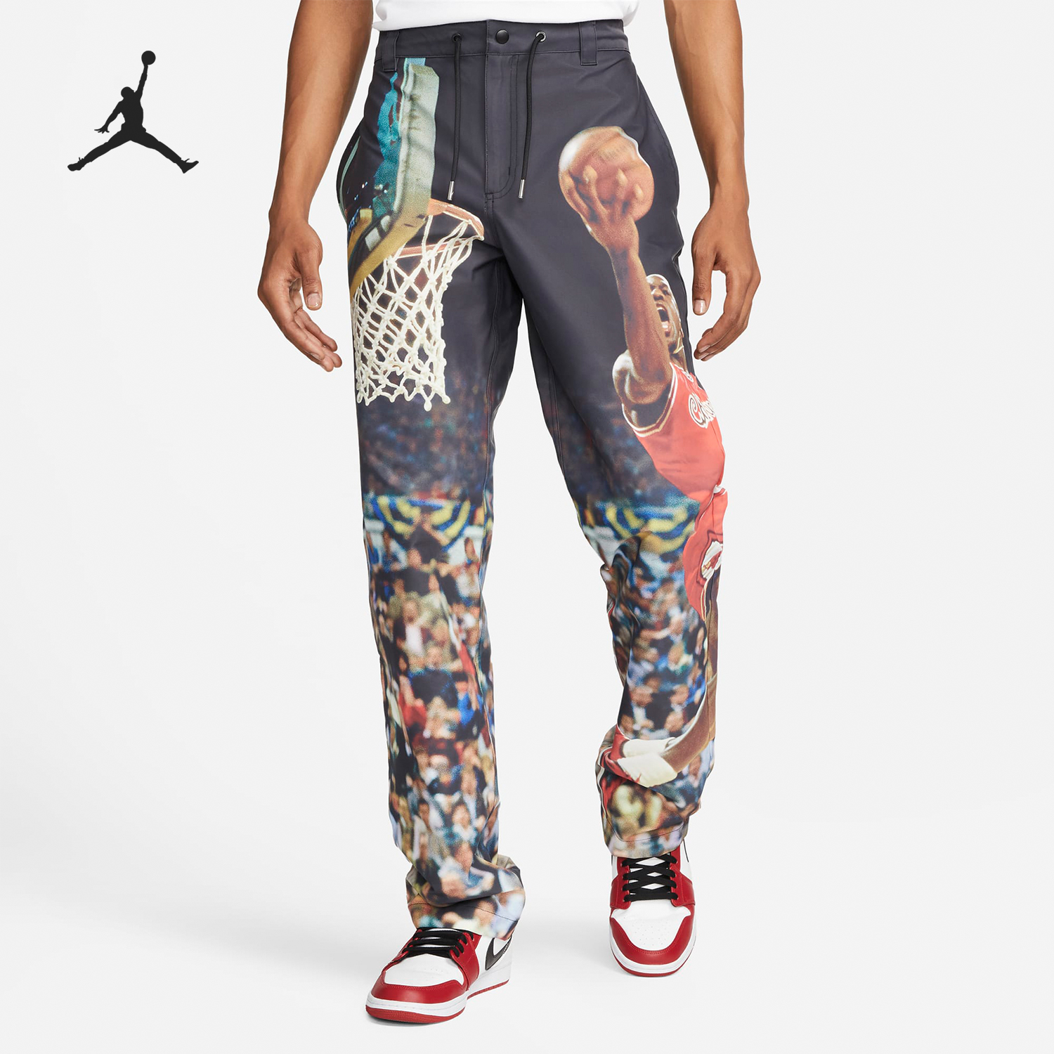 Nike/耐克正品JORDAN男士运动时尚轻盈直筒长裤DJ0182-010