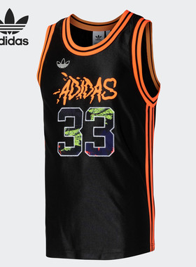 Adidas/阿迪达斯正品FSTV TANKTOP三叶草男子运动背心 GJ7765