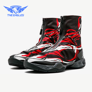 耐克正品 555109 JORDAN男士 印花图案透气篮球鞋 011 高帮时尚 Nike