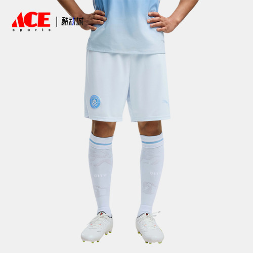 Puma/彪马正品男士休闲时尚刺绣LOGO透气运动短裤784363-12