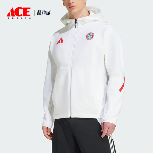 Adidas/阿迪达斯正品JACKET 男士连帽双面针织运动足球外套JM9439