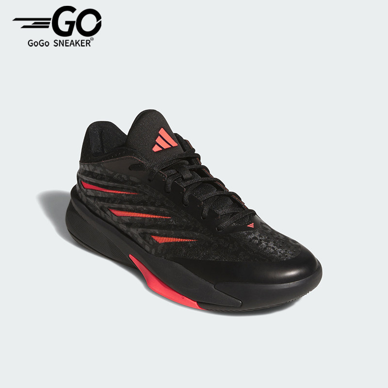 Adidas/阿迪达斯正品新款男女款减震回弹低帮篮球鞋KI6743
