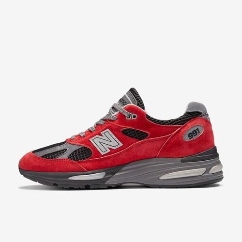 New Balance新百伦正品NB 991 v2男女同款耐磨低帮跑步鞋U991KR2