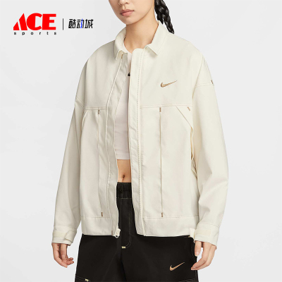 Nike/耐克正品新款女士时尚简约运动翻领夹克外套IB5588-133
