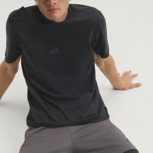 Adidas/阿迪达斯正品ZNE 男士简约经典圆领针织短袖KF3796