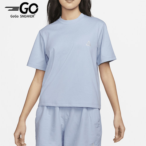 Nike/耐克正品ACG 女士健身训练宽松圆领短袖T恤DJ3647-415