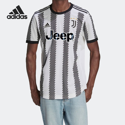 Adidas/阿迪达斯正品尤文图斯球员版男子足球运动球衣H38902