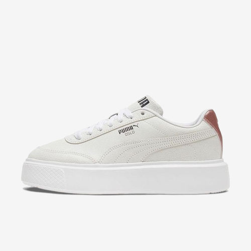 Puma彪马正品Oslo Maya女低帮系带圆头防滑耐磨板鞋382243-02