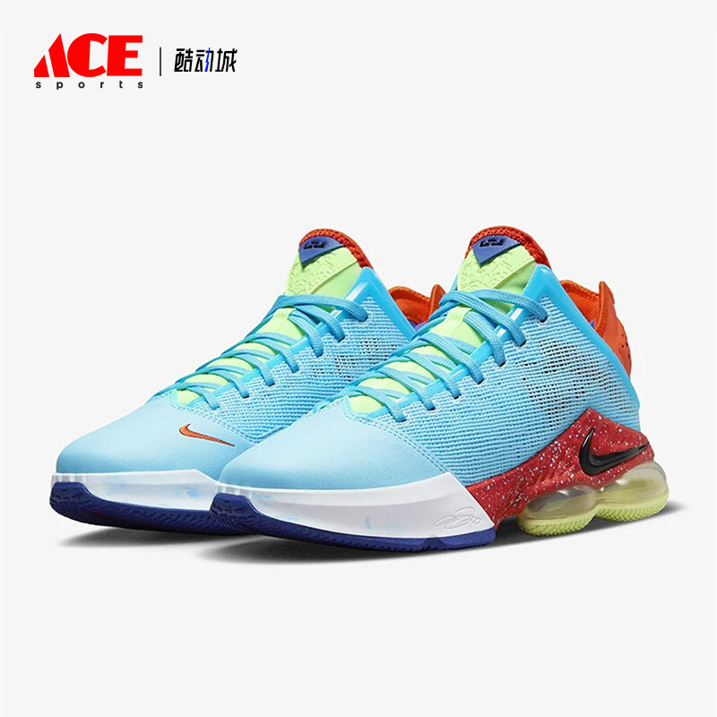 Nike/耐克正品Lebron 19男士运动实战气垫训练篮球鞋DO9829-400