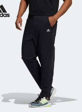 Adidas/阿迪达斯正品时尚新款户外针织男子透气运动长裤 H52733
