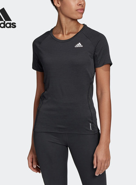 Adidas/阿迪达斯正品ADI RUNNER TEE 女子跑步运动短袖T恤 FM7641