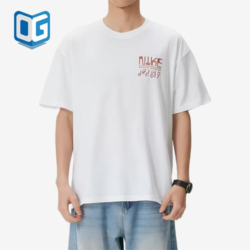 Nike/耐克正品Sportswear新款男白色街头短袖T恤IH1370-100