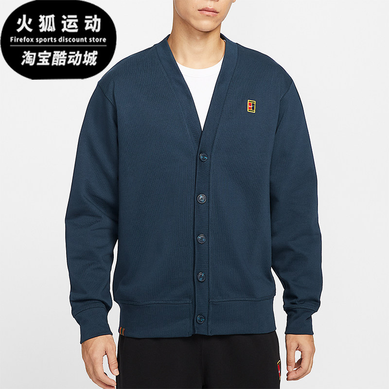 Nike/耐克正品Court Fairway男士长袖针织休闲运动开衫IM9362-478