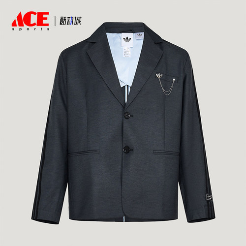 Adidas/阿迪达斯正品三叶草男女宽松经典休闲运动外套KU8911