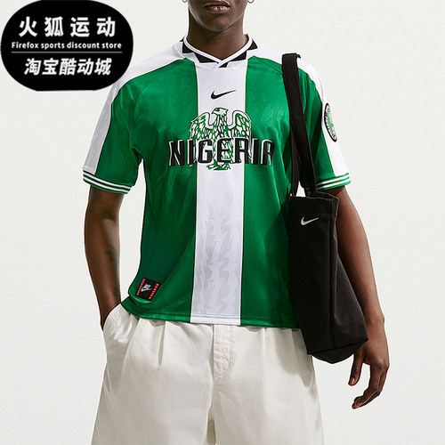 Nike/耐克正品 Dri-FIT 男士 足球复刻球衣经典短袖T恤II6988-310