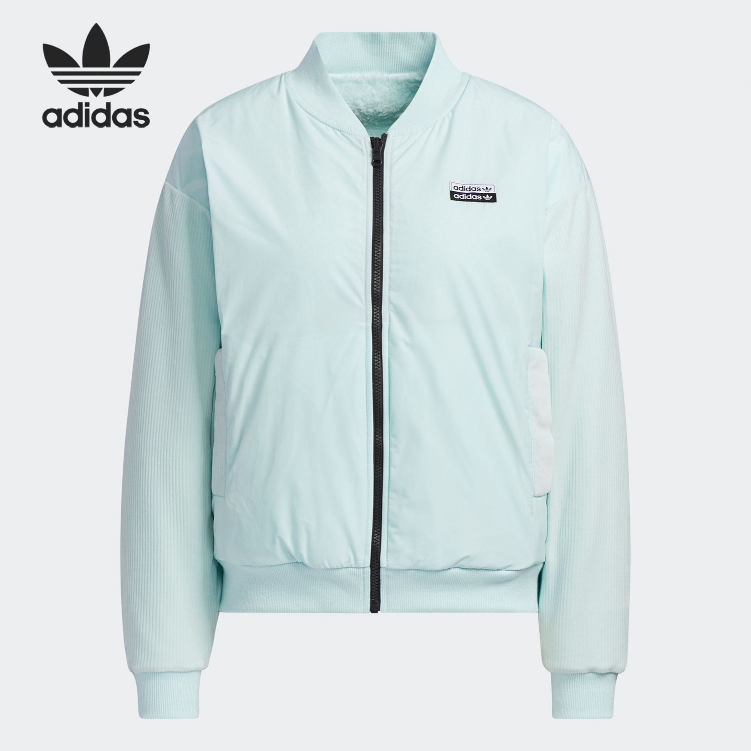 Adidas/阿迪达斯正品三叶草当季新款女子舒适运动夹克外套GU5799
