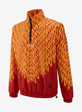 Puma/彪马正品冬季新款男子时尚半拉链套头运动外套539157