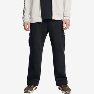 1386903 Rock强森男子抓绒保暖针织运动休闲长裤 001 安德玛正品