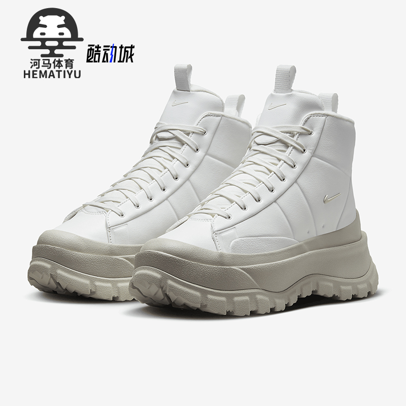 耐克女士厚底耐磨时尚缓震板鞋