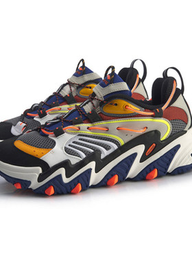 李宁复古老爹鞋X-Claw猫爪鞋春季正品男机能休闲鞋AGLQ013