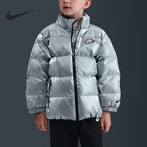 Nike/耐克正品冬季小童拉链时尚潮流经典羽绒服IQ2811-095
