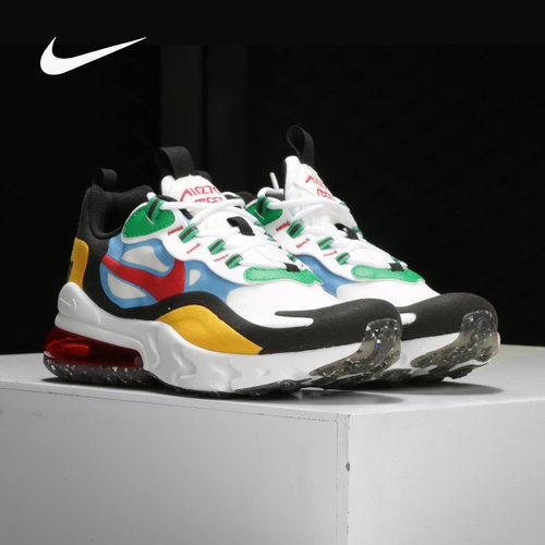 NIKE/耐克正品AIR MAX 270 REACT（GS）大童女子运动鞋 DB5938