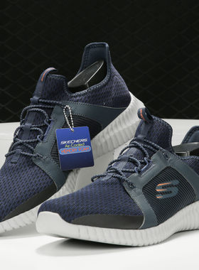 Skechers/斯凯奇正品 当季新款男子运动低帮轻便跑步鞋