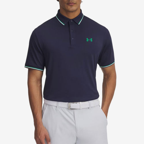 UA/安德玛正品Drive Pro男子防晒训练运动T恤POLO衫6001825-410