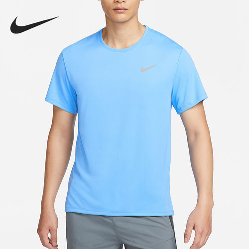 Nike/耐克正品夏季男士简约圆领经典训练短袖T恤DV9316-412