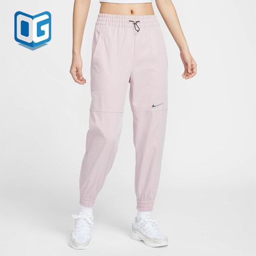 Nike/耐克正品秋冬新款女士梭织透气束脚运动长裤CZ8910-645