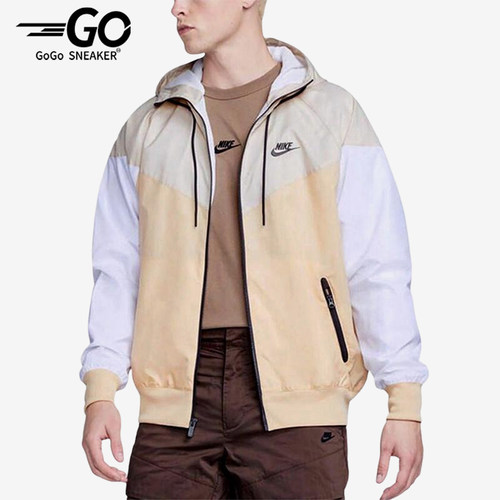Nike/耐克正品2026春季款男士日常连帽拼接运动外套DA0001-268