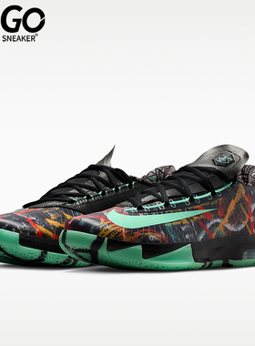 Nike/耐克正品Zoom KD 6男士耐磨潮流复古回弹篮球鞋FQ8356-900